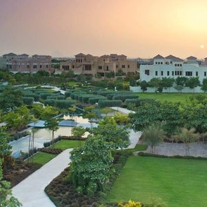 al barari villas and contemporary garden