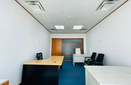 Office Space - Studio - 4 Bathrooms for rent in Al Muhairy Centre - Al Khalidiya - Abu Dhabi