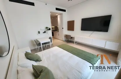 Apartment - Studio - 1 Bathroom for rent in Binghatti Azure - Jumeirah Village Circle - Dubai