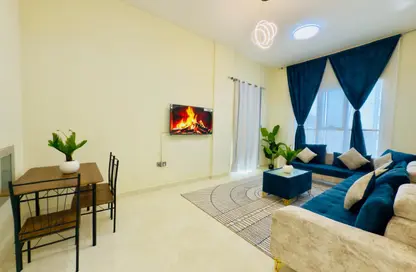 Apartment - 1 Bedroom - 2 Bathrooms for rent in Al Jawhara Building - Al Rawda 3 - Al Rawda - Ajman