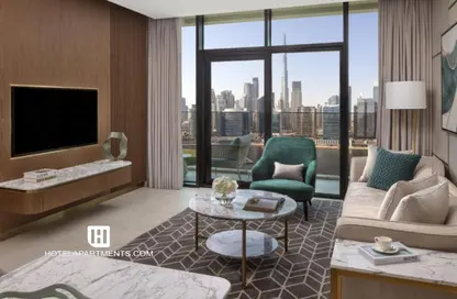 Hotel  and  Hotel Apartment - 3 Bedrooms - 4 Bathrooms for rent in Intercontinental Residences Business Bay - Business Bay - Dubai