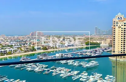 Apartment - 3 Bedrooms - 4 Bathrooms for rent in Oceana Pacific - Oceana - Palm Jumeirah - Dubai