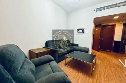 Apartment - 1 Bedroom - 2 Bathrooms for rent in Orient Tower 1 - Orient Towers - Al Bustan - Ajman