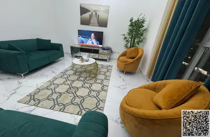 شقة - غرفة نوم - 2 حمامات للايجار في برج الواحة - الراشدية 1 - الراشدية - عجمان