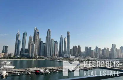 شقة - غرفة نوم - 2 حمامات للايجار في مارينا فيستا - إعمار بيتشفرونت - دبي هاربور - دبي