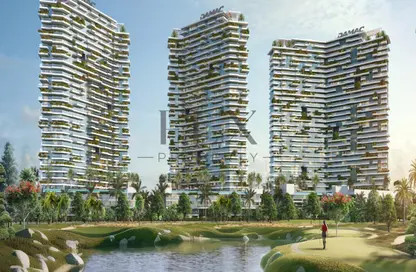 Apartment - 3 Bedrooms - 4 Bathrooms for sale in Golf Greens 1 - Tower B - Golf Greens - DAMAC Hills - Dubai