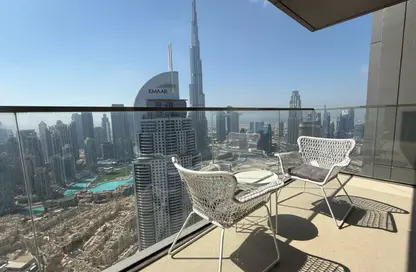 Apartment - 3 Bedrooms - 5 Bathrooms for rent in Boulevard Point - Downtown Dubai - Dubai