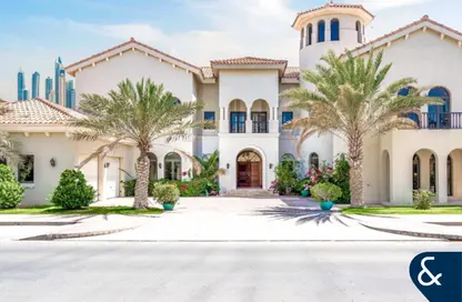 Villa - 6 Bedrooms - 7 Bathrooms for rent in Signature Villas Frond D - Signature Villas - Palm Jumeirah - Dubai