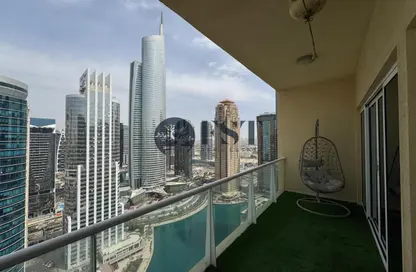 شقة - غرفة نوم - 2 حمامات للايجار في ليك فيو - (JLT) مجمع B - أبراج بحيرة الجميرا - دبي
