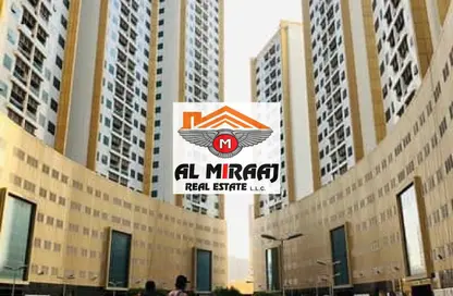 شقة - 1 حمام للبيع في B2 برج - أبراج لؤلؤة عجمان - عجمان وسط المدينة - عجمان