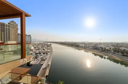 Apartment - Studio - 1 Bathroom for rent in Palm Views West - Palm Views - Palm Jumeirah - Dubai