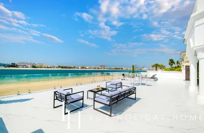 Villa - 4 Bedrooms - 4 Bathrooms for rent in Signature Villas Frond L - Signature Villas - Palm Jumeirah - Dubai