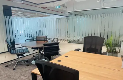 Office image for: Business Centre - Studio - 4 Bathrooms for rent in Reef Tower - JLT Cluster O - Jumeirah Lake Towers - Dubai, Image 1