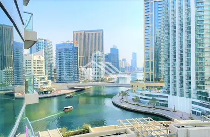 Apartment - 1 Bedroom - 2 Bathrooms for rent in Fairfield Tower - Park Island - Dubai Marina - Dubai