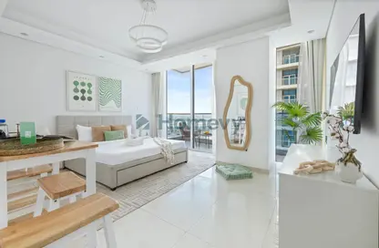 Apartment - Studio - 1 Bathroom for rent in Waves Tower - Business Bay - Dubai