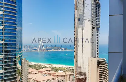Apartment - 2 Bedrooms - 2 Bathrooms for rent in Skyview Tower - Dubai Marina - Dubai
