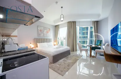 Apartment - Studio - 1 Bathroom for rent in The Court Tower - Business Bay - Dubai