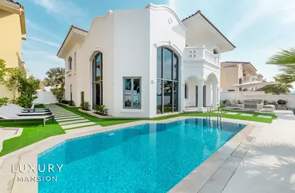 Villa - 5 Bedrooms - 7 Bathrooms for rent in Garden Homes Frond O - Garden Homes - Palm Jumeirah - Dubai
