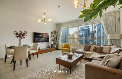 Apartment - 1 Bedroom - 1 Bathroom for rent in Marina Quays West - Marina Quays - Dubai Marina - Dubai