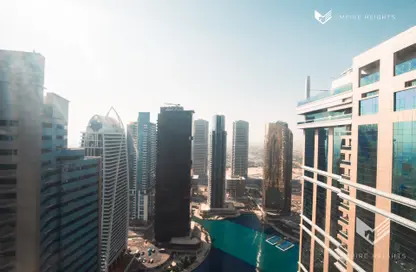 مكتب - استوديو - 2 حمامات للايجار في برج سبا ١ - (JLT) مجمع E - أبراج بحيرة الجميرا - دبي