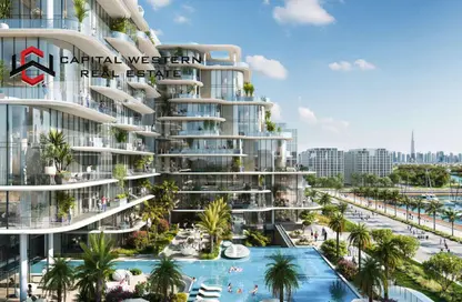 Apartment - 1 Bedroom - 2 Bathrooms for sale in Cotier House - Dubai Islands - Dubai