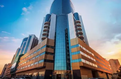 شقة - غرفة نوم - 1 حمام للبيع في أورينت تاور 2 - أورينت تاور - البستان - عجمان