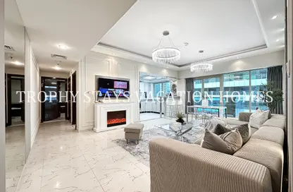 Apartment - 1 Bedroom - 2 Bathrooms for rent in Opal Tower Marina - Dubai Marina - Dubai
