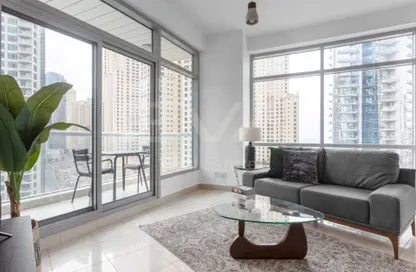 Apartment - 1 Bedroom - 2 Bathrooms for rent in Blakely Tower - Park Island - Dubai Marina - Dubai