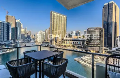 Apartment - 3 Bedrooms - 4 Bathrooms for rent in Marina Quays East - Marina Quays - Dubai Marina - Dubai