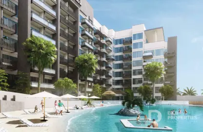 Apartment - 1 Bedroom - 1 Bathroom for sale in Azizi Beach Oasis 2 - Dubai Studio City - Dubai