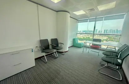 Office Space - Studio - 2 Bathrooms for rent in Junaibi Tower - Al Danah - Abu Dhabi