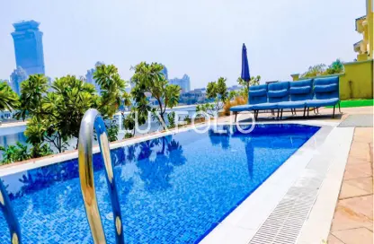 Villa - 7 Bedrooms - 7+ Bathrooms for rent in Garden Homes Frond B - Garden Homes - Palm Jumeirah - Dubai