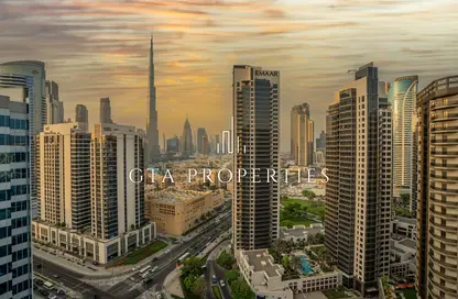 شقة - غرفة نوم - 2 حمامات للبيع في ماركيز سكوير تاور - الخليج التجاري - دبي