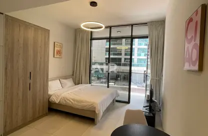 Apartment - Studio - 1 Bathroom for rent in Amal Tower - Dubai Sports City - Dubai