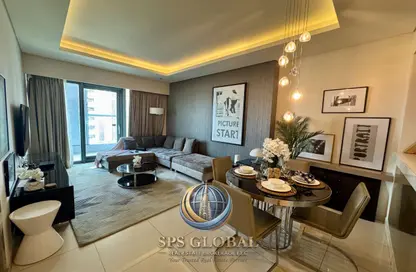 شقة - غرفة نوم - 2 حمامات للايجار في داماك تاورز من باراماونت - الخليج التجاري - دبي