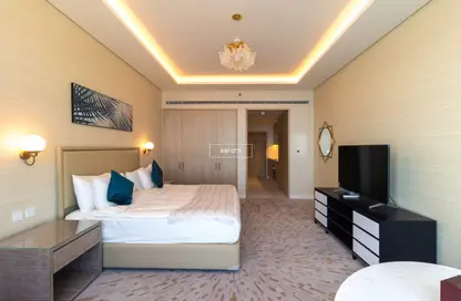 Apartment - Studio - 1 Bathroom for rent in The Palm Tower - Palm Jumeirah - Dubai