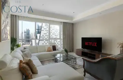 Apartment - 1 Bedroom - 1 Bathroom for rent in The Court Tower - Business Bay - Dubai