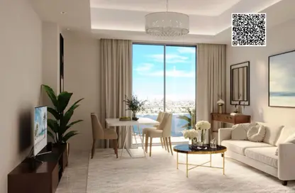 Apartment - 1 Bedroom - 2 Bathrooms for sale in Ajman Creek Towers - Al Rashidiya 1 - Al Rashidiya - Ajman