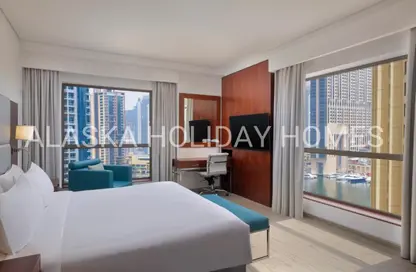 Hotel  and  Hotel Apartment - 2 Bedrooms - 2 Bathrooms for rent in Hilton Dubai The Walk - The Walk - Jumeirah Beach Residence - Dubai