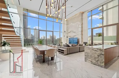 Penthouse - 1 Bedroom - 4 Bathrooms for rent in One of One Luxury Residences - Business Bay - Dubai