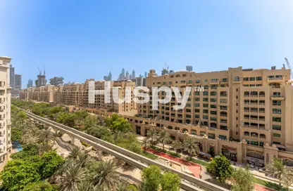 Apartment - 2 Bedrooms - 3 Bathrooms for rent in Al Tamr - Shoreline Apartments - Palm Jumeirah - Dubai