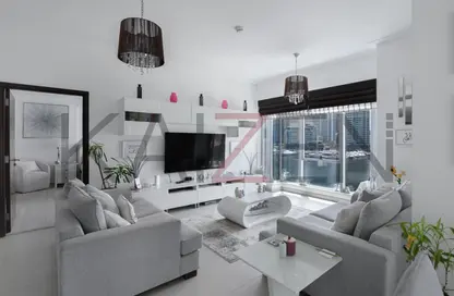 Apartment - 2 Bedrooms - 3 Bathrooms for sale in Beauport Tower - Marina Promenade - Dubai Marina - Dubai