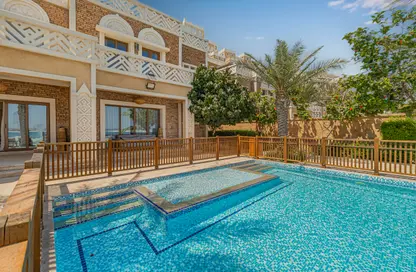 Villa - 7 Bedrooms - 6 Bathrooms for rent in Signature Villas Frond K - Signature Villas - Palm Jumeirah - Dubai