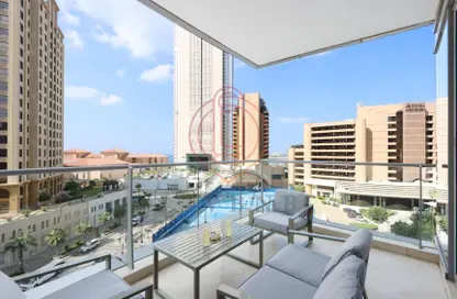 Apartment - 3 Bedrooms - 4 Bathrooms for rent in Trident Grand Residence - Dubai Marina - Dubai