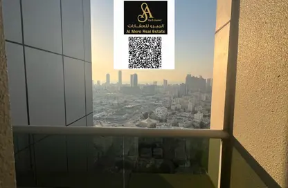 شقة - 2 غرف نوم - 2 حمامات للايجار في أورينت تاور 1 - أورينت تاور - البستان - عجمان