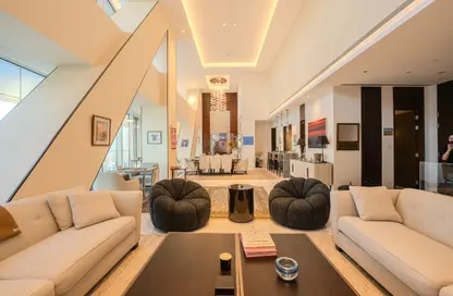 شقة - 3 غرف نوم - 5 حمامات للايجار في بريدج سكاي - برج خليفة - دبي وسط المدينة - دبي