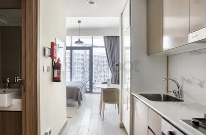 Apartment - Studio - 1 Bathroom for rent in Azizi Riviera 59 - Meydan One - Meydan - Dubai