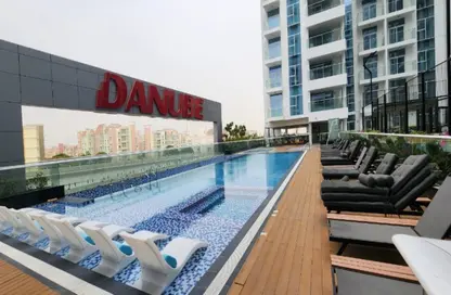 Apartment - 1 Bedroom - 2 Bathrooms for rent in Pearlz by Danube - Al Furjan - Dubai