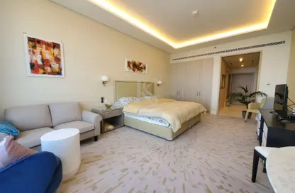 Apartment - Studio - 1 Bathroom for rent in The Palm Tower - Palm Jumeirah - Dubai