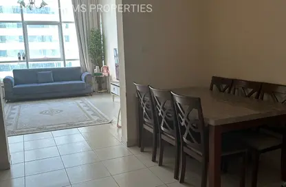 Apartment - 1 Bedroom - 2 Bathrooms for rent in Al Taawoon Tower 1 - Al Taawoon Towers - Al Khan - Sharjah